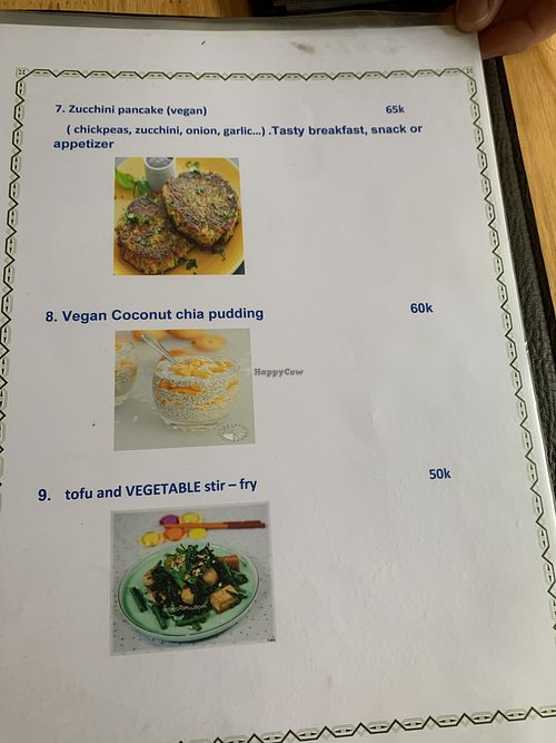 Menu page 7 at Ginger Home in Sapa