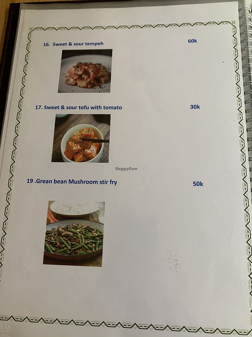 Menu page 10 at Ginger Home in Sapa