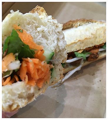 Banh mi vegan at You & Mì in Grenoble