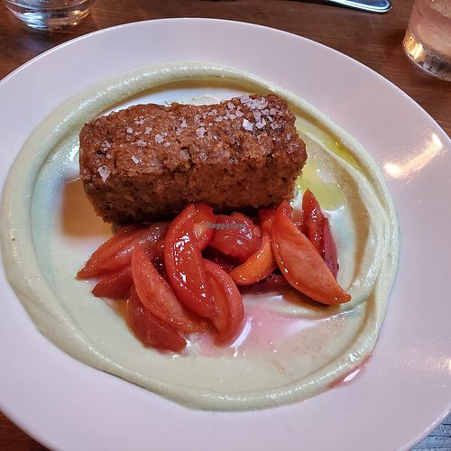 Heirloom Zucchini Torte at Millennium in Oakland