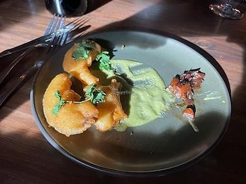 Kobocha Pakora at Millennium in Oakland