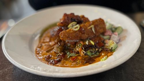 Manchurian Tempeh  at Millennium in Oakland