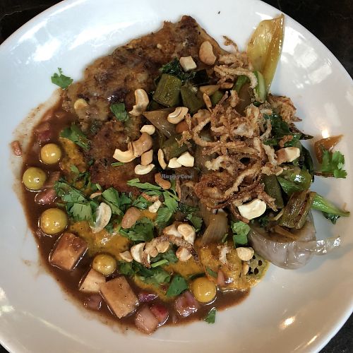 Sweet Corn Uttapam at Millennium in Oakland