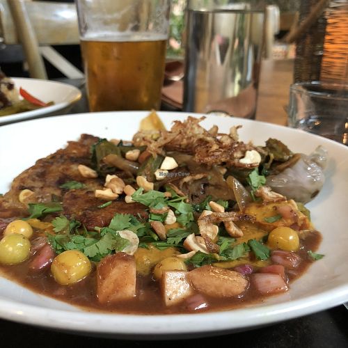 Sweet Corn Uttapam at Millennium in Oakland