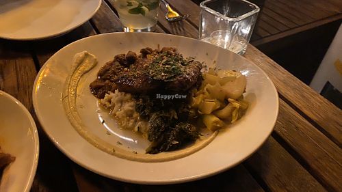 Creole Tempeh at Millennium in Oakland