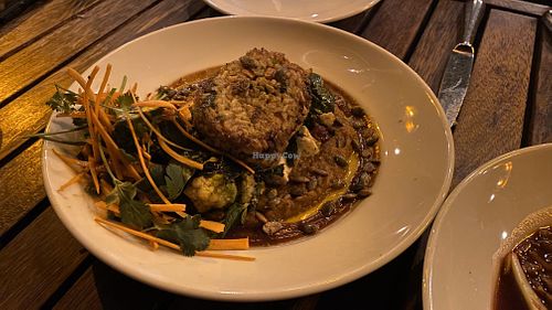 Biryani Risotto Cake  at Millennium in Oakland