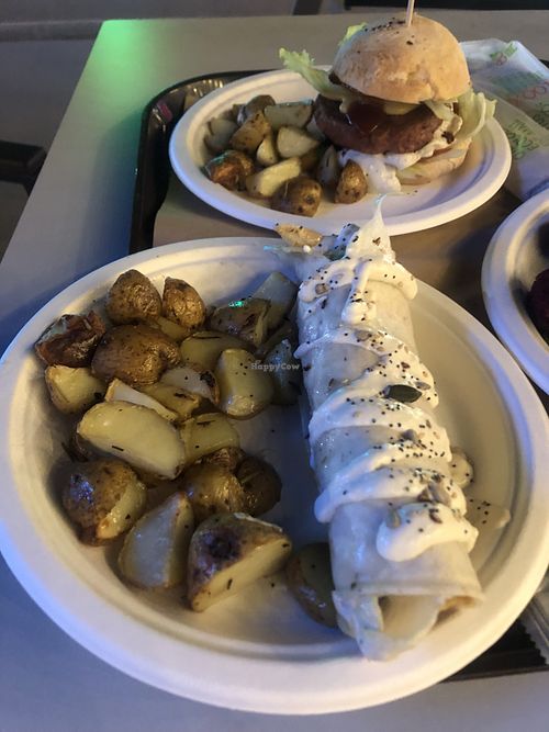 Beyond chicken wrap  at Healthy Be Good in Gran Canaria