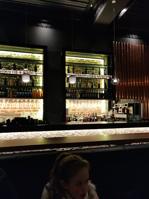 Bar at Mozza in Dundee