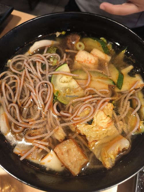 Vegan soup at Ichiban in Glasgow