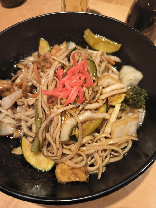 Vegan udon at Ichiban in Glasgow