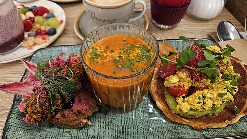 Hangover brekkie savoury at Preps in Maastricht