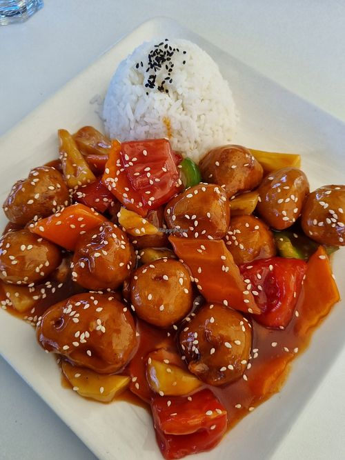 Sweet and sour at Loving Hut in Mount Gravatt