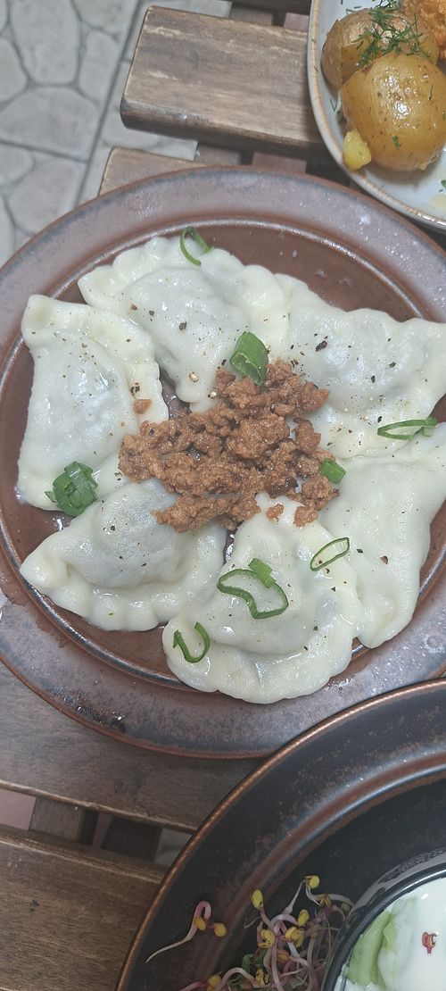 Pierogi at no bones in Krakow