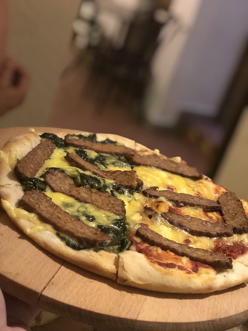 Tempeh at no bones in Krakow