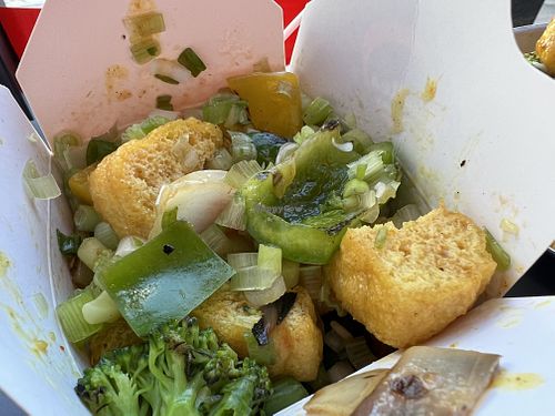 Tofu vegetables sweet & sour  at Dr Noodles - Upperkirkgate in Aberdeen