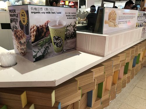 Counter  at Bean Code in Chatswood