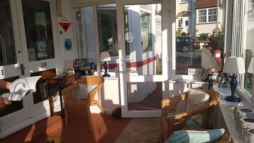 Conservatory at Peasholm Park Vegan B&B in Scarborough