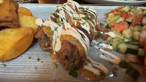 Kebab  at Kuli Alma in Frankfurt