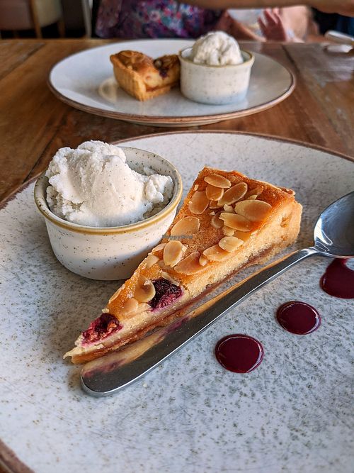 Frangipane tart 👍 at Ego Mediterranean in Warrington