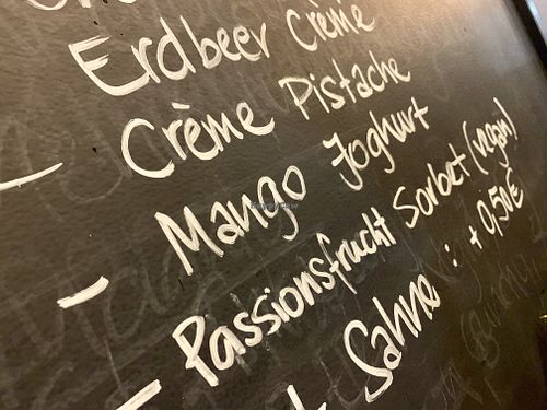 dessert menu at Banoi  in Neuruppin