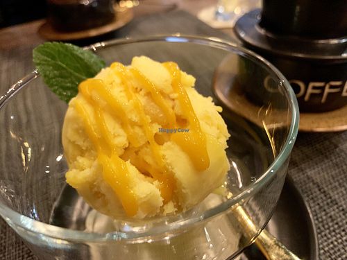 maracuya sorbet at Banoi  in Neuruppin