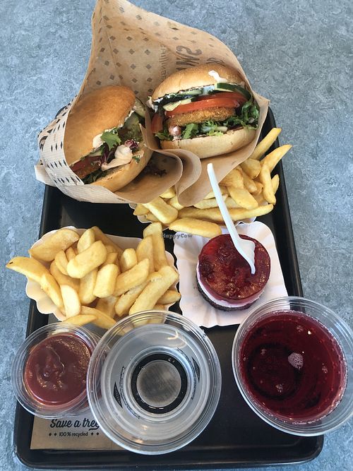 Vienna Burger!  at Swing Kitchen - Schwedenplatz in Vienna