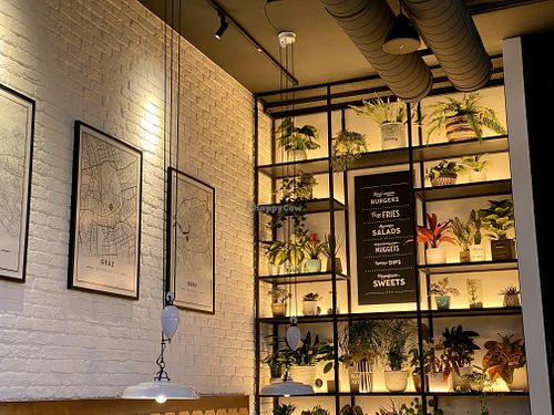 inside at Swing Kitchen - Schwedenplatz in Vienna