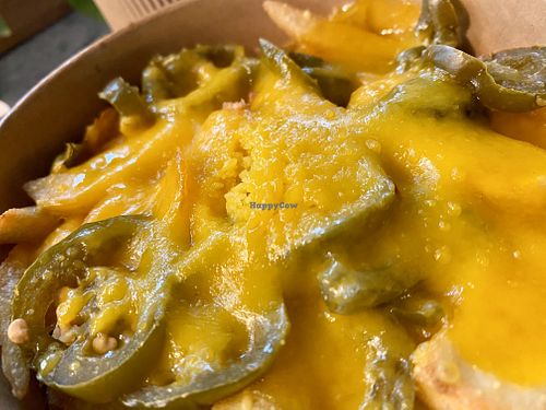 cheese fries at Swing Kitchen - Schwedenplatz in Vienna