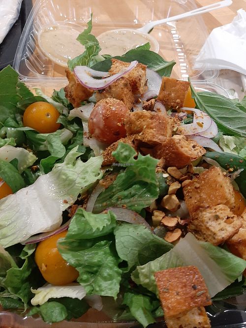 Caesar Salad - Great Croutons at 20th Street Pizza in Philadelphia