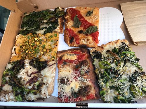 Had to go for the full set! at 20th Street Pizza in Philadelphia