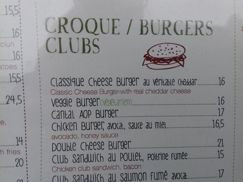 Vegan dishes at Eugène in Paris