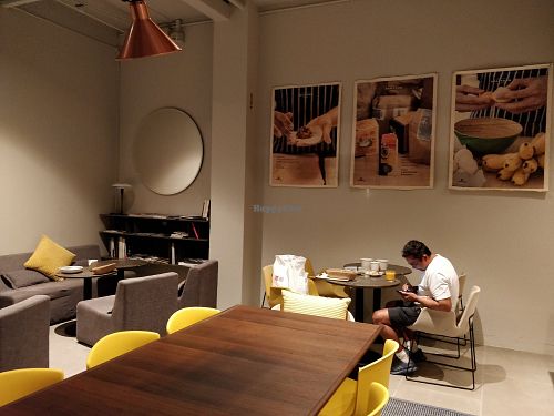 Restaurant interior at Real Food 真食 - Novena in Central Singapore