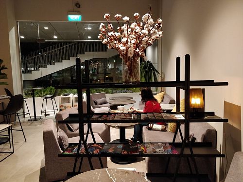 Restaurant interior at Real Food 真食 - Novena in Central Singapore