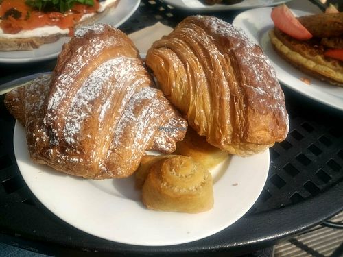 Vegan pastries at The Carrot's Tail in Rathmines
