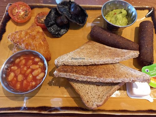 Vegan breakfast at The Crooked Billet in Bromley