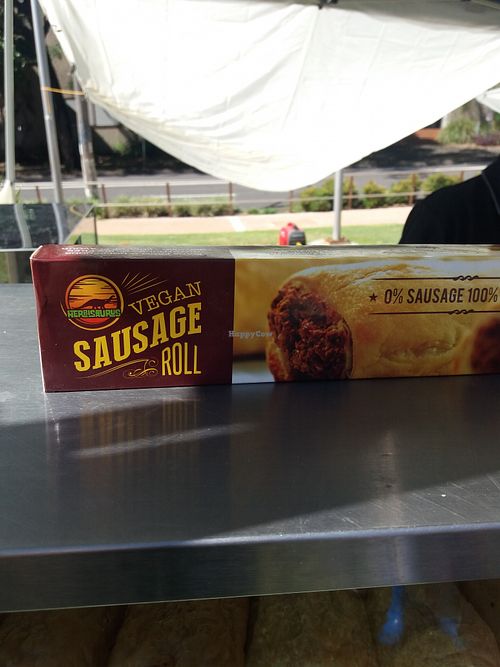 Sausage roll at Herbisaurus in Cronulla
