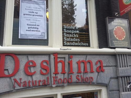 Exterior at Deshima Freshop in Amsterdam