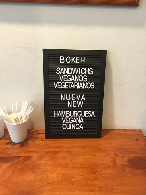 Vegan salty options  at Trama in Valparaiso