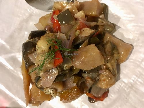 Caponata  at Le Chat Noir in Cefalu