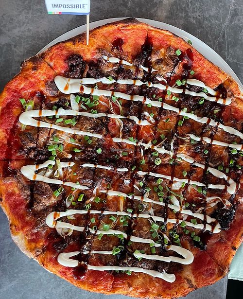 Teriyaki pizza   at PizzaExpress - Bugis in Central Singapore