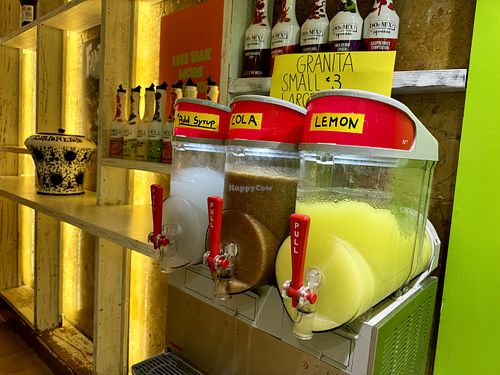 drinks  at Gelato Fantasy in Venice