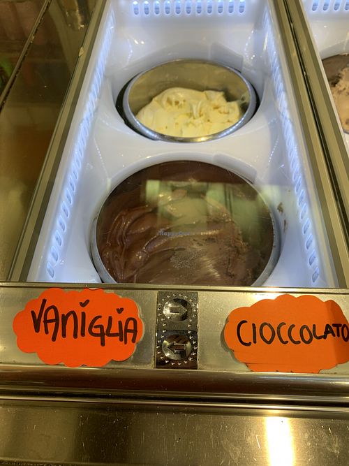 Chocolate and van  at Gelato Fantasy in Venice