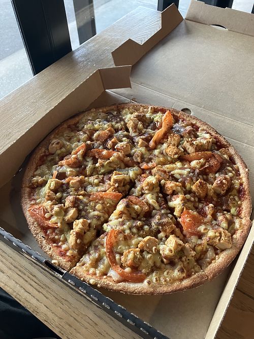 Plant-based Brimstone  at Hell Pizza in Beerescourt