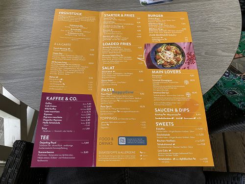 Menu  at Cafe Del Sol in Herne