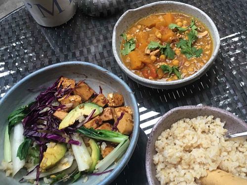 the two meals at Frank and Co in Cairo