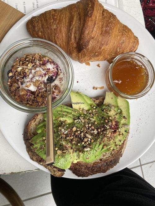 Breakfast platter  at Plenty in The Hague