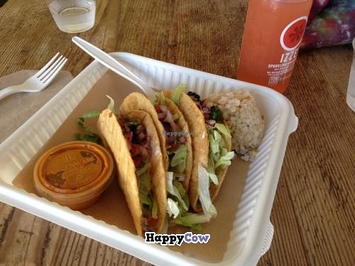 tacos  at Seed Kitchen in Venice