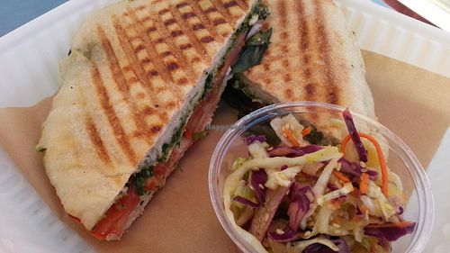 soyzilla panini at Seed Kitchen in Venice