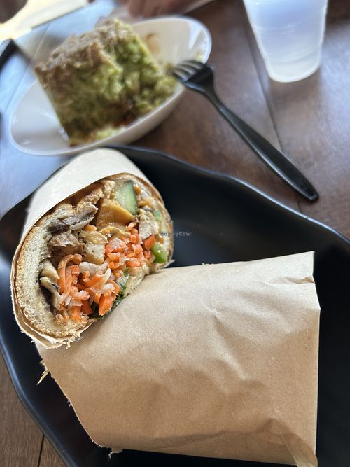 Vegan Bahn Mi  at Saigon Beach in Newport Beach