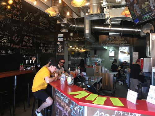 Interior at Saigon Beach in Newport Beach